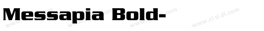Messapia Bold字体转换